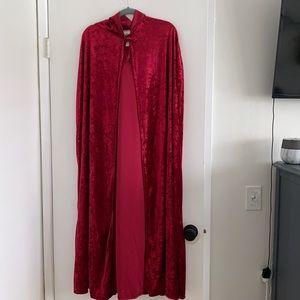 Costume red cape